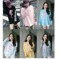 ราคา เสื้อแขนยาวพิมพ์ลายpink panther (1725426507)