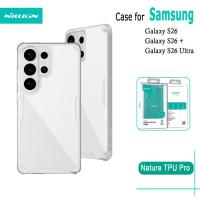 ราคา สําหรับ Samsung Galaxy S26 Ultra เคสโทรศัพท์ Nillkin Nature TPU Pro สําหรับ Samsung Galaxy S26 Plus S26 + ใสกันกระแทกฝาหลัง (53106231664)