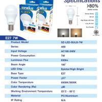 ราคา หลอดLed bulb 7w. (2421157249)