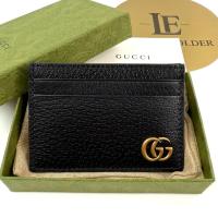 ราคา GUCCI GG MARMONT Card Case 436022 (1000) สี Black ของแท้ 100% (43920396992)
