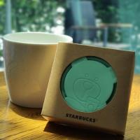 ราคา Starbucks Bearista Foldable Cup 8 oz 250 ml แก้วซิลิโคนพับได้ Starbucks สีเขียวของแท้ (6039517349)