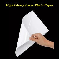 ราคา A4 Double Side high glossy photo paper for laser printer 105g 128g 157g 200g 250g 300g laser printing paper (17399365625)