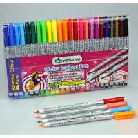 ราคา Master Art Water Colour Pen ชุดปากกาสีเมจิก มาสเตอร์อาร์ต 12สี / 24สี #ส่งด่วนจากไทย ถึงไวแน่นอน# (21830194451)
