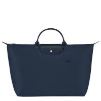 ราคา LONGCHAMP LE PLIAGE GREEN S TRAVEL BAG Navy - Recycled Canvas (18693837493)