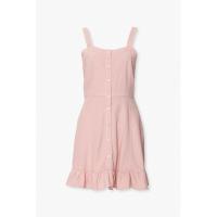 ราคา Forever21 เดรสผ้าโพลี่ ทรงA เอวยืด (3774996463)