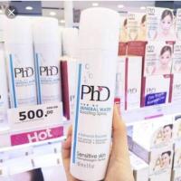 ราคา สเปรย์น้ำแร่ PhD Mineral Water Boosting Spray 150 ml พีเอชดี มิเนอรัล วอเตอร์ บูสติ้ง สเปรย์ ขนาด 150 ml. (1896960344)