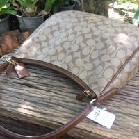 ราคา กระเป๋าสะพาย Coach แท้ f29209 สะพายไหล่ หนังสีน้ำตาล ทรงสวยขนาด 13 นิ้ว สวยสไตล์ใหม่ (1442684754)