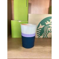 ราคา Starbucks Double Wall Ceramic NavySilicone Sleeve 8 oz. ของแท้ (1562990405)