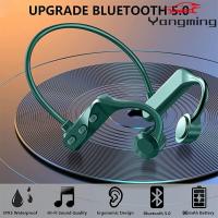 ราคา หยางหมิง หูฟังบลูทูธ,พร้อมไมโครโฟนหูฟังไฮไฟหูฟังไร้สายชุดหูฟัง,แบบพกพา เค69การนํากระดูกบลูทูธ5.0กีฬาหูฟัง (42029107801)