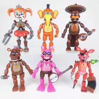 ราคา 6 ชิ้น ฟิกเกอร์ FNAF Freddy, Bonnie, Foxy, Fazbear Bear จาก Five Nights PVC โมเดล ฟิกเกอร์ แอคชั่น ของเล่นสําหรับเด็ก ของขวัญวันเกิด (53555059273)