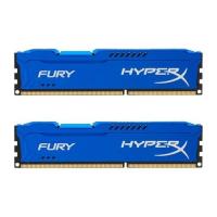 ราคา 8GB (4GBx2) DDR3/1600 RAM PC (แรมพีซี) KINGSTON HyperX (HX316C10FRK2/8) FURY(BLUE) (2167746169)