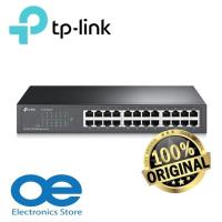 ราคา TP-LINK TL-SF1024D Network 24 Port 10/100M 13 นิ้ว Rack-Mountable Steel Case Network Switch (52353628636)