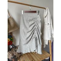 ราคา (รักษาของใช้ส่วนตัว) กระโปรงลายสก๊อตหางปลาระบาย อิจฉา (40858829886)