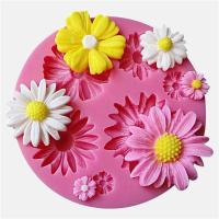 ราคา 3D Flower Silicone Molds Fondant Craft Cake Candy Chocolate Sugarcraft Ice Pastry Baking Tool Mould (44153204763)