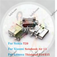 ราคา 1-10pcs USB Type C สําหรับ Nokia T20 DC Power Jack สําหรับ Xiaomi โน้ตบุ๊ค Air 13 ชาร์จ Pin พอร์ตสําหรับ Lenovo Thinkpad E14 E15 (24190181787)