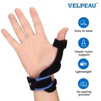 ราคา VELPEAU Thumb Brace - Reversible Wrist & Thumb Spica Splint, CMC Support Brace Stabilizer สําหรับ Trigger Finger, De Quervains, โรคข้ออักเสบ, อุโมงค์รถบรรเทาอาการปวด (43153206280)