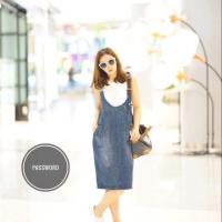 ราคา ชุดคลุมท้อง เอี๊ยมยีนส์ (1395805102)