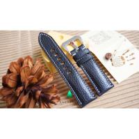 ราคา สายนาฬิกา Panerai หนังวัวฟอกฝาดอิตาลี Dollaro สีดำ (20888945296)