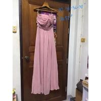 ราคา ราตรีสีพีช l xl มือสอง ซิปหลัง ผ้าออกงาน ขายราคามือสอง (24639267887)
