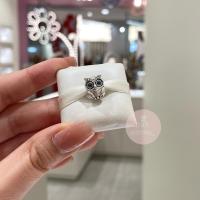 ราคา (ของแท้100%)Pandora silver owl charm นกฮูก (10640781497)