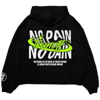 ราคา Truntum Sweater Hoodie Boxy Oversize Basic No Pain No Gain (54851070140)
