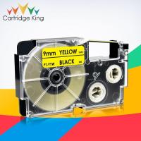 ราคา Compatible for Casio XR-9YW Cartridge Printer Ribbon Black on Yellow 9mm*8m for Casio KL-60 KL-120 KL-HD1 KL-P350W Label (13487913717)
