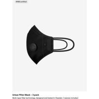 ราคา [พร้อมส่ง-ชิ้นสุดท้าย] Airinum Filter Mask 3 Pack ไซส์ L ของแท้ 100% รุ่นใหม่ ใช้เป็นฟิลเตอร์ Air Mask ปกติได้ (12597836848)
