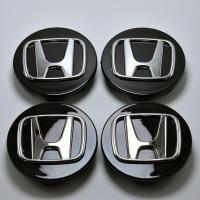 ราคา 4 ชิ้นสีดําล้อขอบศูนย์หมวก 69 มม.สัญลักษณ์ Hub สําหรับ Honda Civic Accord CRV XRV Civic Odyssey (26911986193)