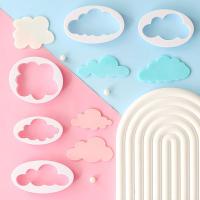 ราคา 5 ชิ้น/เซ็ต Cloud คุกกี้แม่พิมพ์ F Ondant Icing คุกกี้ Embosser เครื่องตัดแม่พิมพ์บิสกิตลายนูนแสตมป์เบเกอรี่เค้กตกแต่งเครื่องมือ (24933646135)