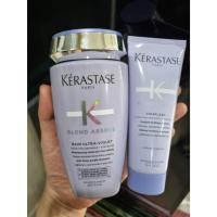 ราคา Kerastase Bain Ultra Violet shampoo 250ml + Kerastase blonde absolu cicaflash75ml (28705926553)