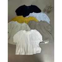 ราคา Miu yi เสื้อเชิ้ตผ้าลินินคอกลม 239373 (44209204588)