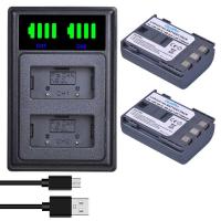 ราคา 1100mah e NB-2LH NB 2L 2LH NB-2L Battery + Charger for Canon EOS Rebel XT XTi 350D 410D G7 G9 S70 (27308694269)