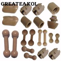 ราคา GREATESKOL คอหัว Connector, Multistyles พลาสติก 1/6 ตุ๊กตาคอ, ทหาร Action Figure Fit 1/6 12" ตุ๊กตา (56757046117)