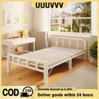 ราคา W-ART【- 】Folding Bed Kerusi Lipat Sturdy Metal Bed Frame Heavy Duty Iron Bed Super Single (57354865600)