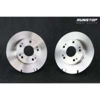 ราคา runstop จานเบรคหน้า ขนาดเดิม ตรงรุ่น honda civic 2006 1.8 VFD 2012 1.8S FB ขนาด 262mm รันสต๊อป brake disc high carbon (28652708970)