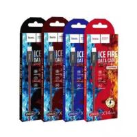 ราคา Hoco X14 Max สายชาร์จ Ice Fire for iPhone Lightning & Micro USB, ยาว 1 & 2 เมตร (3968311477)