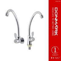 ราคา DONMARK ก๊อกซิงค์เข้าผนัง สแตนเลสชุบโครเมี่ยม รุ่น MC401-11JL (2202789395)