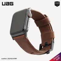 ราคา [พร้อมส่ง] UAG รุ่น Leather สายนาฬิกาสำหรับ Apple Watch SE 2-1, 9-1 Series [ผ่อน0% ส่งฟรี มีของแถม] (19731464305)