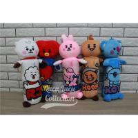 ราคา หมอนข้างหัวตุ๊กตา Bt21 ไซส์ M (28772258564)