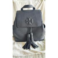 ราคา กระเป๋าเป้ Tory Burch Thea Black Pebbled Leather Mini Backpack Tassel 73134 รับประกันของแท้จากอเมริกา 100% (41402864926)