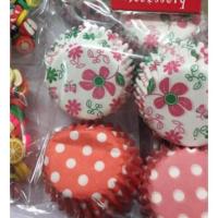 ราคา ถ้วยคัพเค้กสำหรับทำเหรียญโปรยทานคัพเค้ก(ลายคละ) (7237392039)