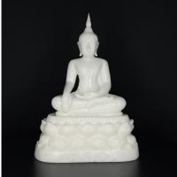 ราคา พระพุทธรูป แกะสลัก หินขาว หินขาวพม่า ปางมารวิชัย รูปทรง สุโขทัย ขนาดหน้าตัก 5 นิ้ว สูงรวมฐาน 10 นิ้ว (25005717136)