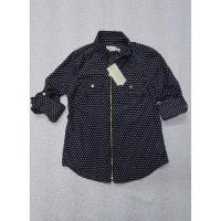 ราคา เสื้อเชิ้ตลายจุดขาวดําผู้หญิง Michael Kors ไซส์ P (43608840686)