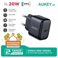 ราคา Aukey PA-B1S Omnia Mini Series USB-C PD 20W Charger - 500852 (28809934958)