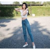 ราคา Jeans Pull&Bear กางเกงยีนส์ทรงบอย (23219510718)