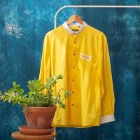 ราคา เสื้อเชิ้ตสีเหลือง แขนยาวใส่ออกงานกับชุดสูท งานพิธีหรือสำหรับเจ้าบ่าว (19685066609)