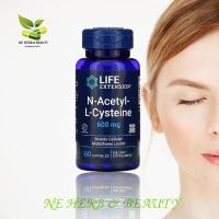 ราคา Life Extension, N-Acetyl-L-Cysteine, 600 mg, 60 Capsules (9231924023)