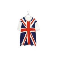 ราคา Chrome Hearts Union Jack Print Neck Logo T-shirt White Unused (57356369349)