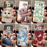 ราคา Jelly สําหรับ Samsung Galaxy S6 / S6 Edge ซิลิโคนใส Soft TPU ฝาหลัง G920FD G920I G925F G925I กระต่ายน่ารักแมว Dinasaur เคสโทรศัพท์ (53900904026)