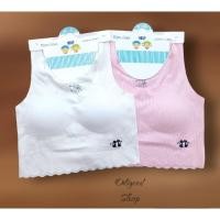 ราคา เสื้อซับในเด็กผู้หญิง เสื้อกล้าม ครึ่งตัวเสริมฟองน้ำ (3341987714)